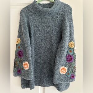 RARE Anthropologie Sleeping on Snow sweater size L